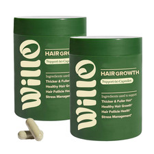 SUPERCHARGED HAIR HEALTH! O Positiv Willo 60 Caps – Thicker, Fuller Hair