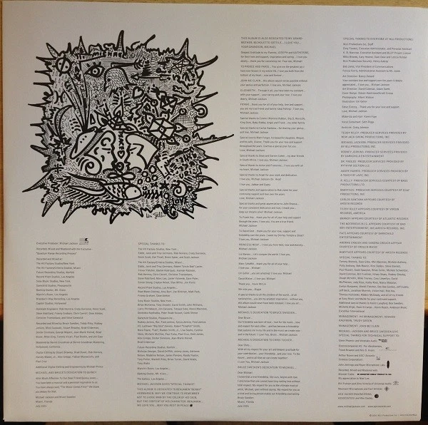 Michael Jackson / Invincible 2009 EU Reissue 2LP Music On Vinyl MOVLP013 - Image 4 of 4