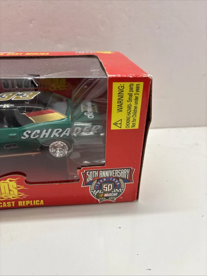 Racing Champions 1/24 Stock Rod Issue 66 Ken Schrader 1969 Chevy Camaro Dragster - Image 4 of 4