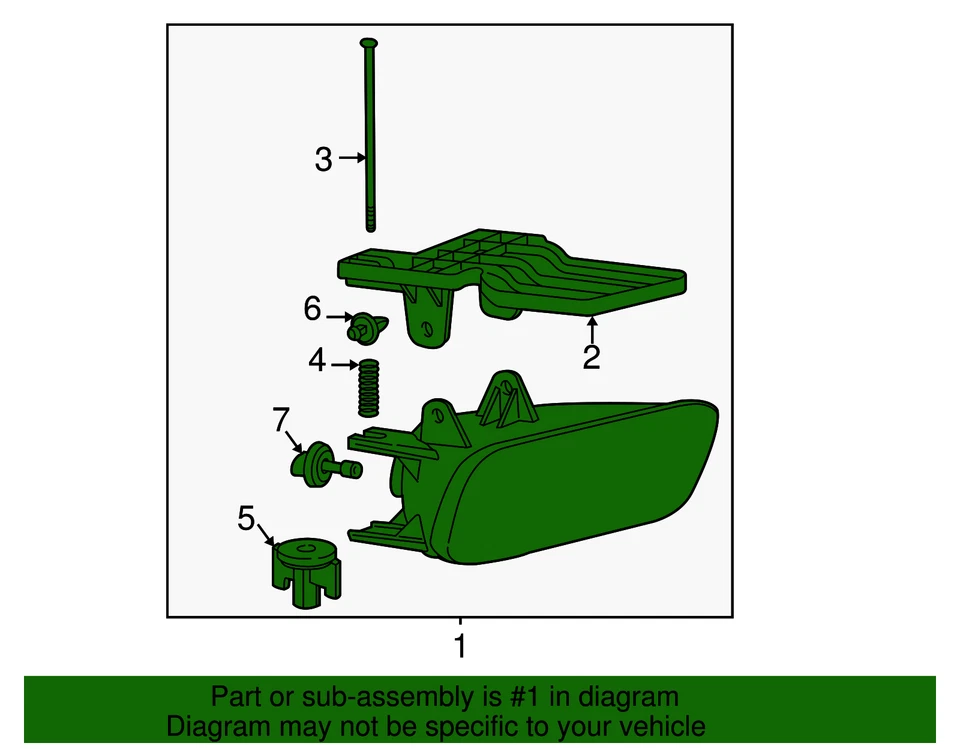 Conjunto de faro antiniebla genuino GM 19433558 Foto 2 de 2