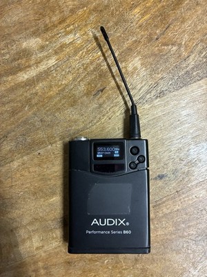 Used Audix B60 Performance Series Bodypack Transmitter (522 to 586 MHz)