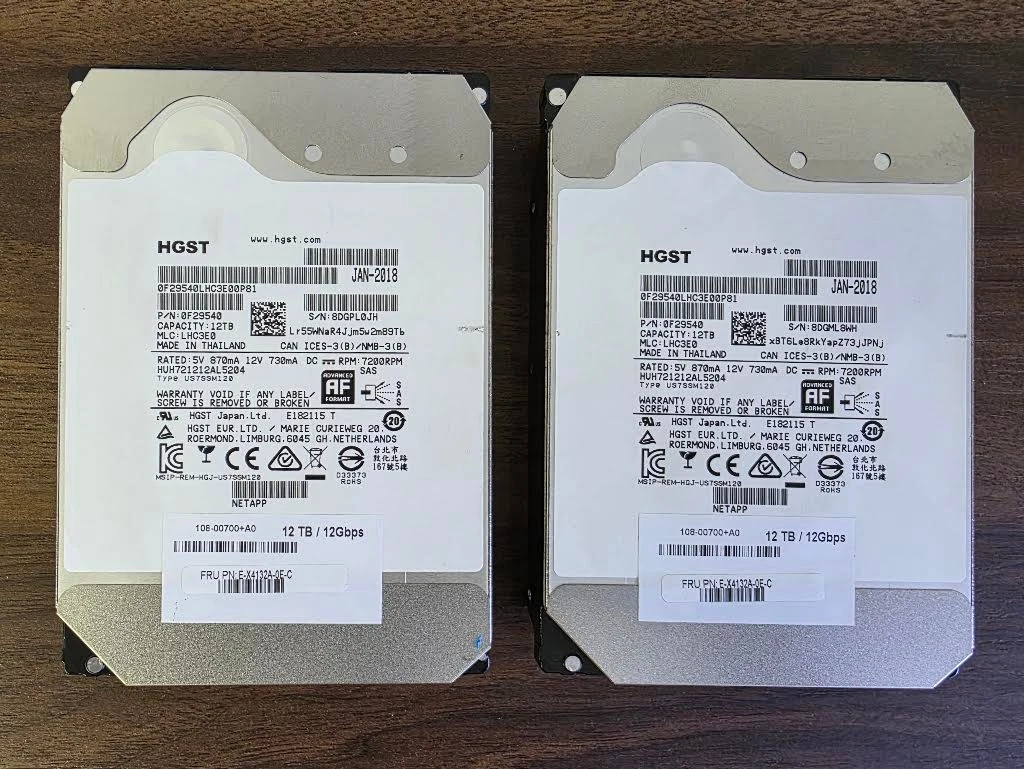 SAS Internal Hard Disk Drives 12 TB Storage Capacity for sale | eBay