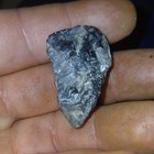 Natural Shape Rough Crystal Stone Mineral Specimen, Uncut, Dark Gray — photo 2