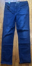 Women Levi  s 314 Shaping Straight Blue Jeans Size 31
