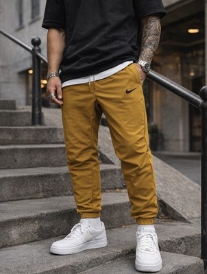 MEN'S NIKE PRO DRI-FIT FLEX VENT MAX TRAINING PANTS MUSTARD GOLD