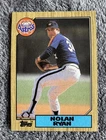 Nolan Ryan 8 Card Vintage Lot  1987 Topps 1981 Fleer 1990 Topps Upper Deck