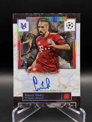 2024-25 Topps Museum Collection - Franck Ribéry /50 Marbleized Autograph #MMA-FR
