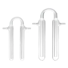 Borosilicate Glass U-Tube 18mm 20mm 28mm Chemistry Lab Bubbler Liquid Seal