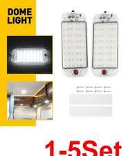 1-5Set Interior Vehicle Dome Roof Reading Ceiling Trunk Light Lamp White  48-LED