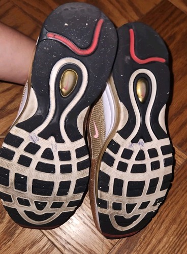 Size 8.5 VNDS Womens Air Max 97 x Swarovski Crystal Gold 927508-700 EUC - Picture 9 of 24