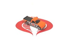 Hot Wheels 1995 CHEVY 1500 ORANGE 1:64