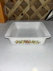 Vintage Corning Ware P-322 Spice of Life L’Echalote Casserole Dish 8x8x2 Square