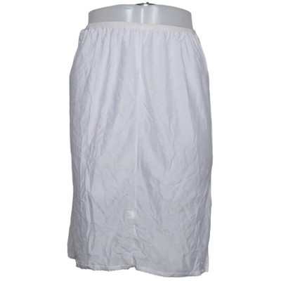 H&M, Unterrock, Größe: 38/40, Weiß, Polyamid, Einfarbig, Damen #qIl