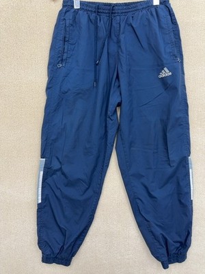 Adidas Trainingshose Herren dunkelblau Größe M Tapered drei Streifen