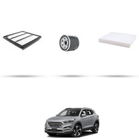 Hoffcar Set Service - 3 Filter FüR Hyundai Tucson II 2.0 110Kw Von 2015