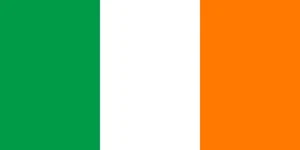 Ireland Irish Flag Self Adhesive Sticker
