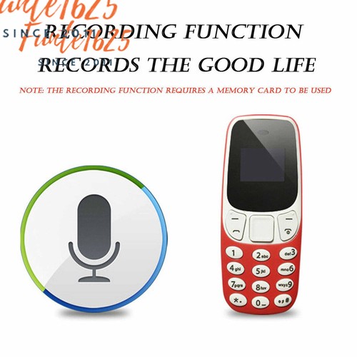 L8STAR BM10 Tasca Tiny Mini Cellulare Tastiera GSM Dual SIM Bluetooth UK - Picture 8 of 20