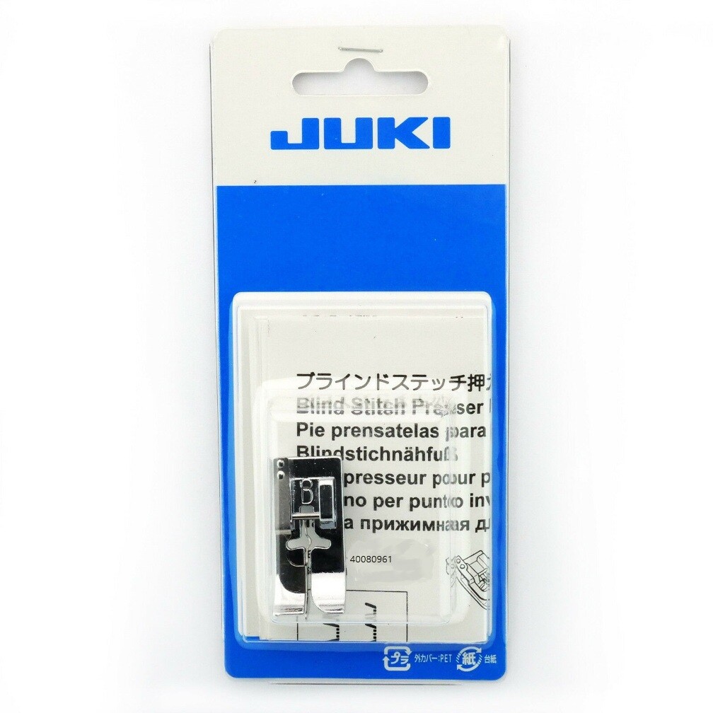 Juki Blind Stitch Presser Foot #40080961 for HZL-DX5, HZL-F600, HZL-G120 G220 Juki Blind Stitch Presser Foot #40080961 for HZL-DX5, HZL-F600, HZL-G120 G220