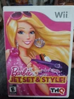 Barbie: Jet, Set & Style Wii NoManual EN/FR Free Shipping in Canada !!!