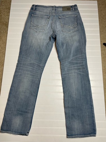 BKE Tyler Straight Jeans Mens 34x32 34L Blue Denim Zipper Distressed Lot Of 2 - Picture 11 of 12