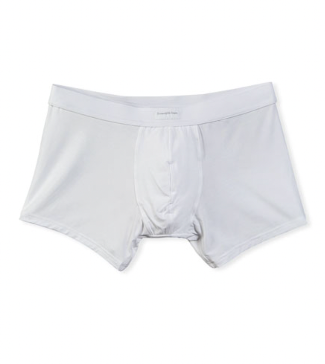 Ermenegildo Zegna Men's Micromodal White Boxer Briefs L50523 Size