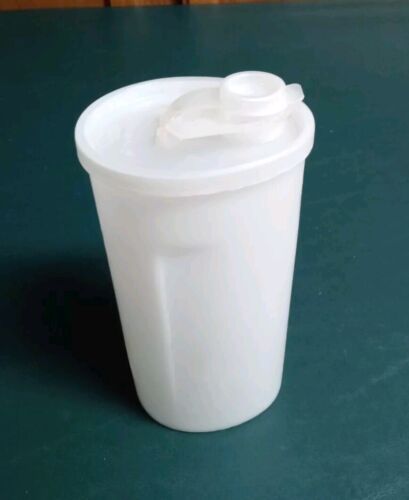 Vintage Tupperware Millionaire Line #261 Deckel mit Deckel #222 Kanister Zylinder Silo - Bild 2 von 5