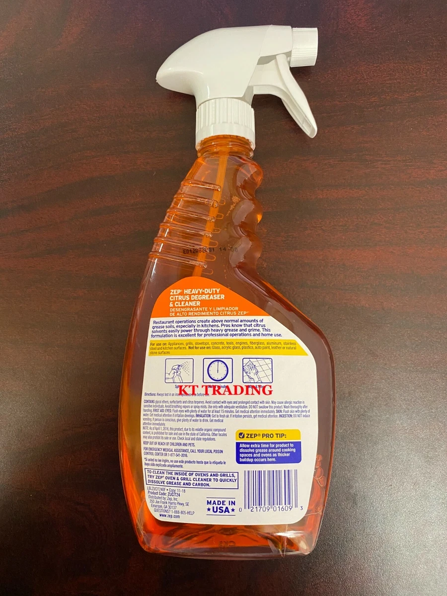 Zep citrus degreaser deals