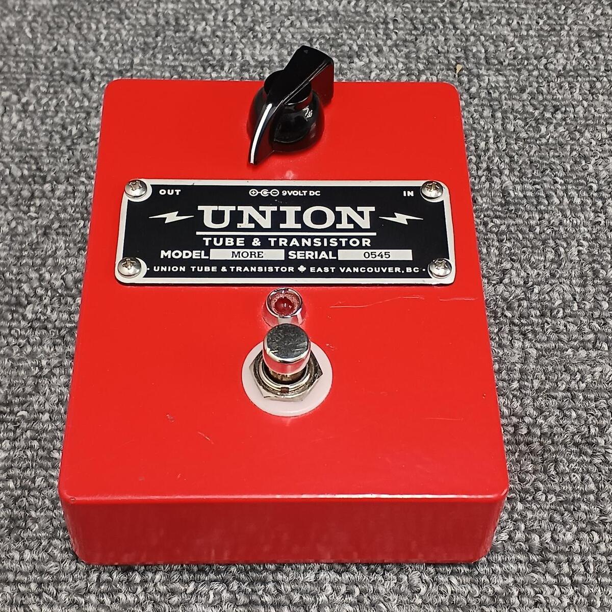 UNION Tube & Transistor | Guitar Clean Booster Effects Pedal UNION Tube & Transistor | Guitar Clean Booster Effects Pedal
