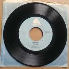 SILVER Wham Bam/Right On Time 45 7" POP COUNTRY ROCK Record Vinyl Arista Records