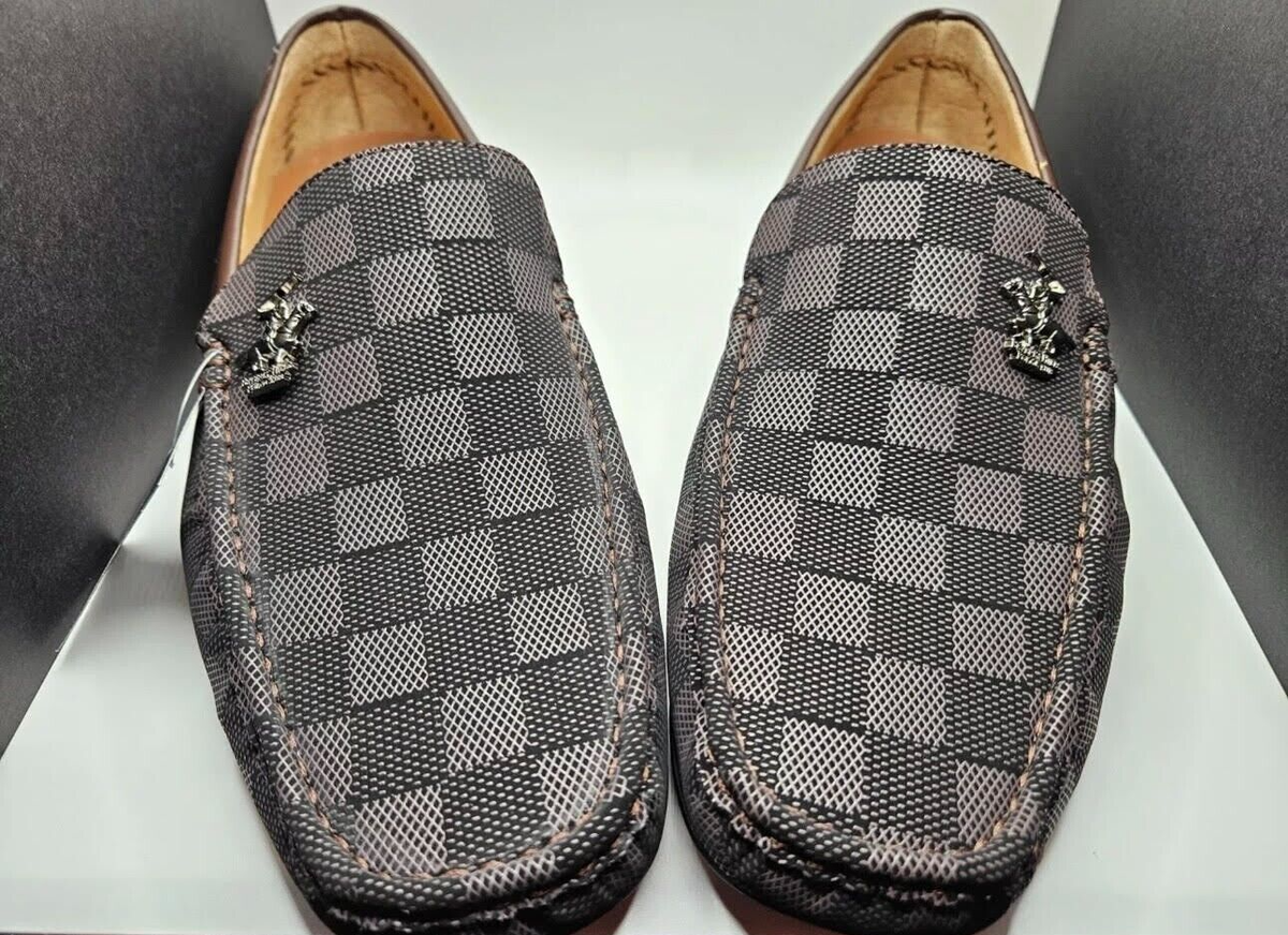 beverly hills polo club men's rome shoes brown