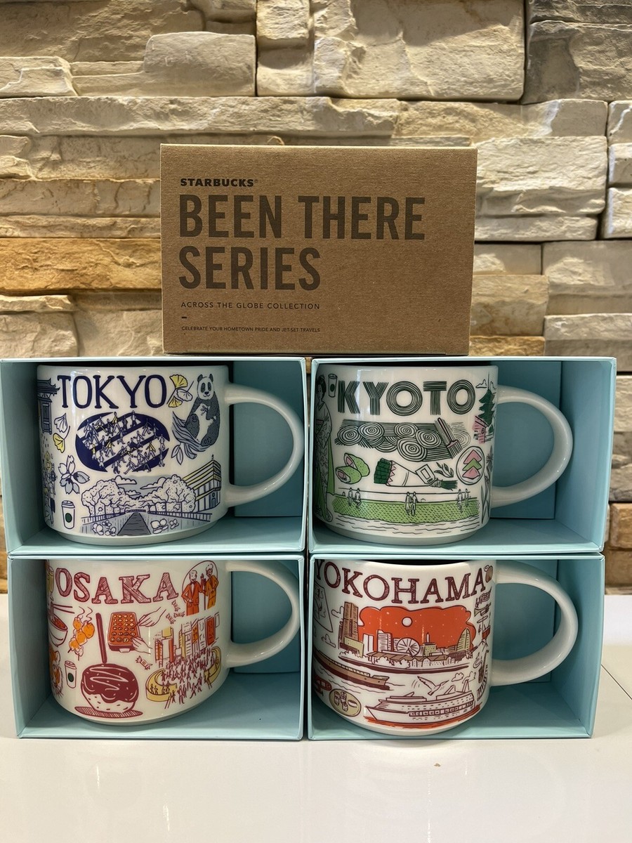 Starbucks OSAKA KYOTO TOKYO YOKOHAMA Been There Series Coffee Tea