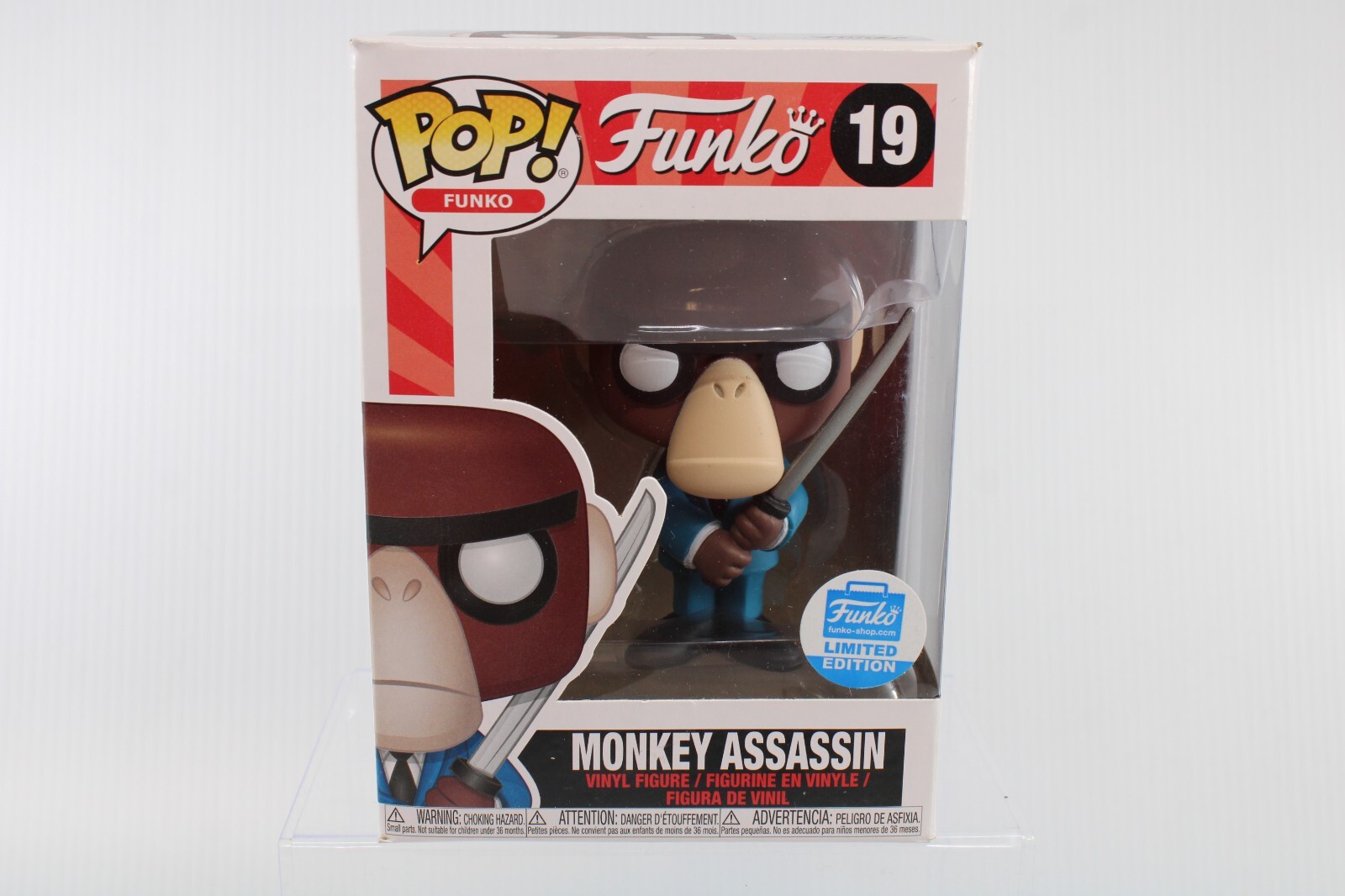 F4 Funko Pop Shop Exclusive Monkey Assassin Spastik Plastik Vinyl Figure 19