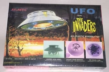 The Invaders UFO Plastic Model Kit #AMC-1006