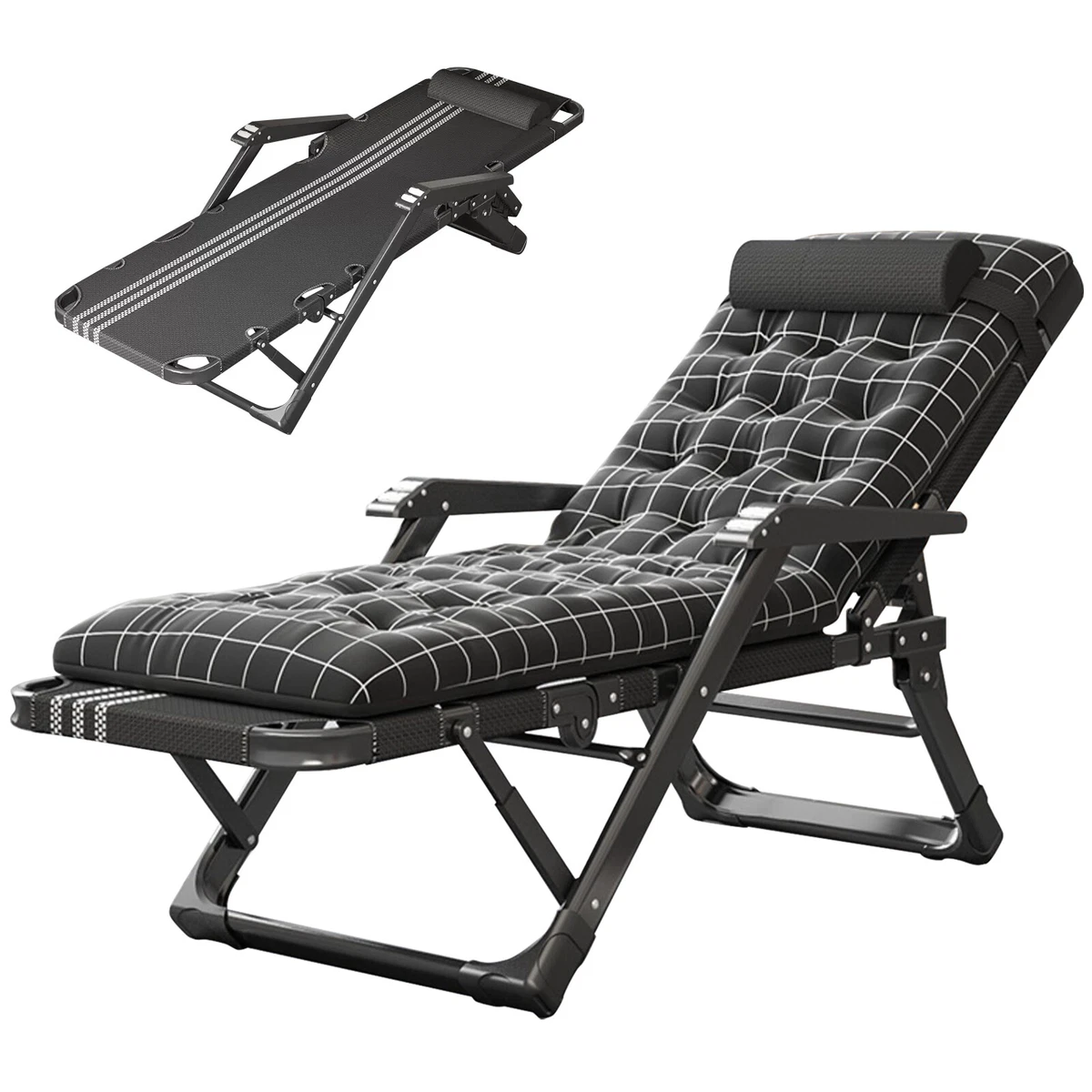 Round recliner beach chair deals
