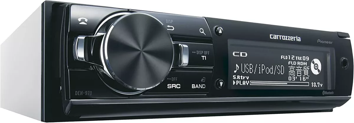 Carrozzeria (Pioneer) Car Audio DEH-970 1DIN CD/USB/Bluetooth/SD