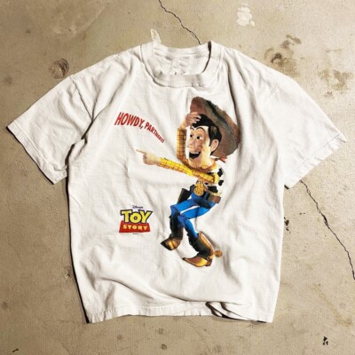 Toy Story Woody  Howdy Partner!'' Reprint Tee Vintage Movie Unisex T Shirt S-5XL