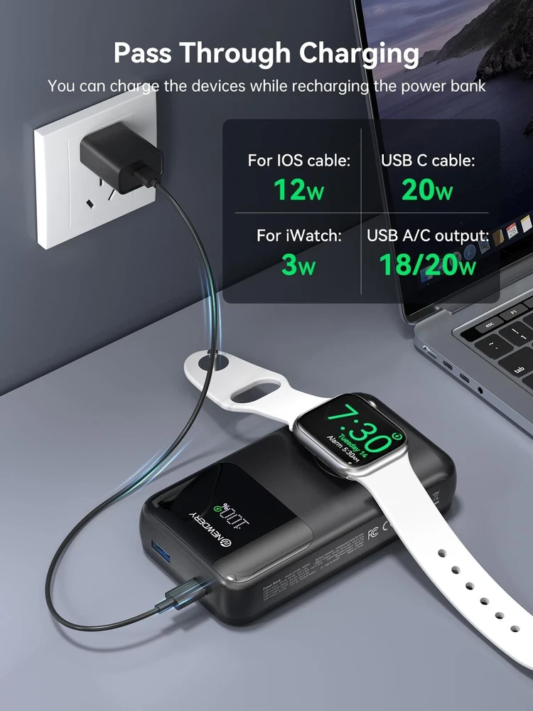 Power Bank 20000mAh 20W Charging Portable External Battery Backup For Cell Phone Power Bank 20000mAh 20W Charging Portable External Battery Backup For Cell Phone
