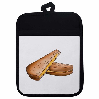 Topflappen/Ofenhandschuh 'Gegrilltes Käse-Sandwich' (PH00013463)