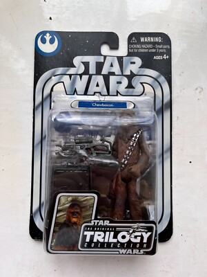 BRANDNEU IN VERPACKUNG STAR WARS DIE ORIGINAL TRILOGIE SAMMLUNG HASBRO CHEWBACCA #08 SPIELZEUGFIGUR