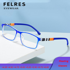 High Magnification +4.25 To +6.0 Reading Glasses For Men Women Magnifying Reader