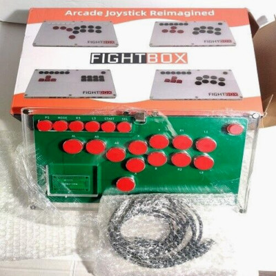 FightBox B1-PC-R Ultra-Thin All Buttons Leverless Style Arcade Joystick