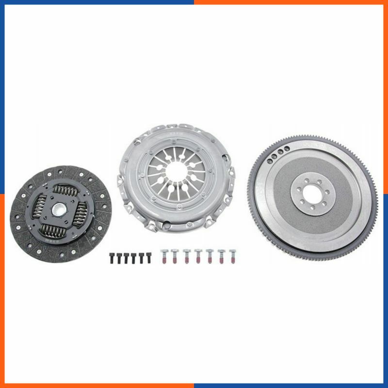 Kit frizione pour RENAULT élimine les vibrations avec son volant bi-masse 230mm