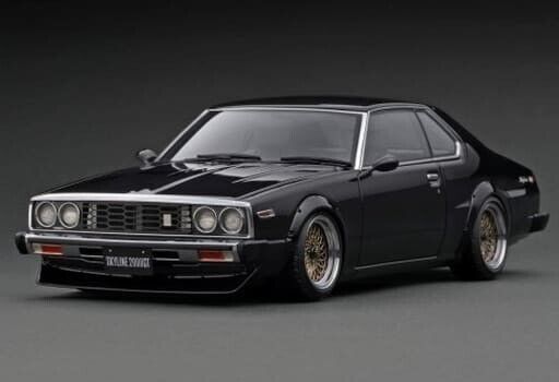 1/18 Ignition Model Nissan Skyline 2000 GT-ES (C210) Black 1/18 Ignition Model Nissan Skyline 2000 GT-ES (C210) Black