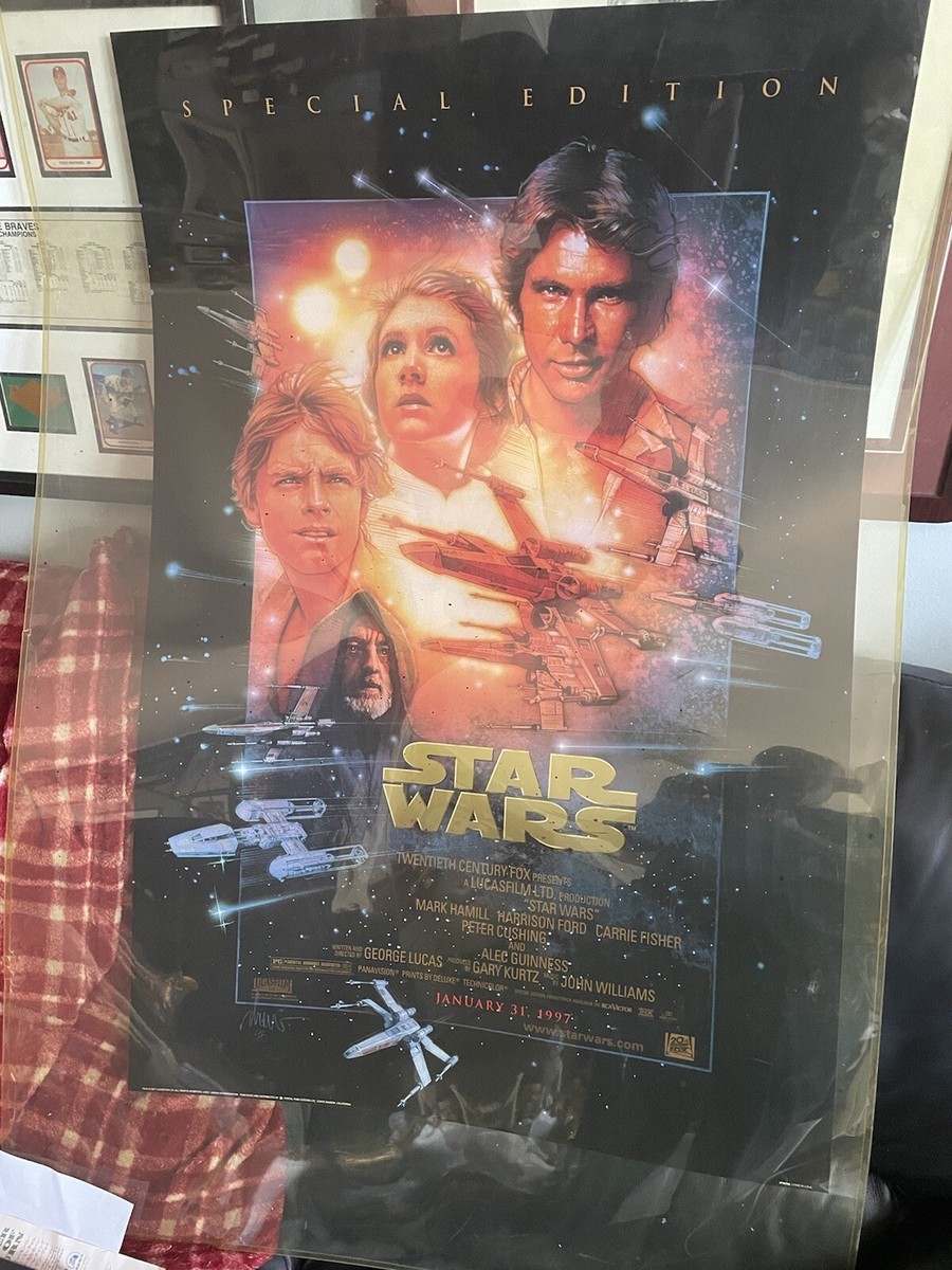 Star Wars 1997 Movie Poster 24x36 Special Edition Litho PTW795
