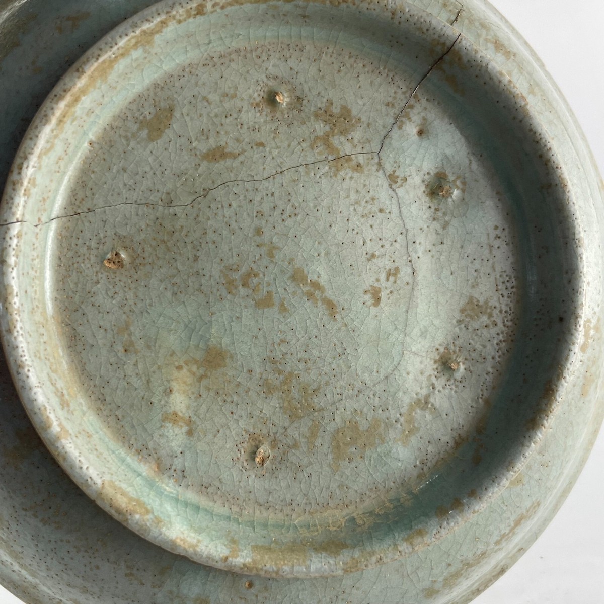 Rare Chinese porcelain Ru kiln glaze Plate 960-1279 Song Rare Chinese porcelain Ru kiln glaze Plate 960-1279 Song