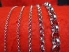 3/4/6mm 16"-84"  SILVER STAINLESS STEEL STUNNING ROLO LINK ROPE CHAIN NECKLACE
