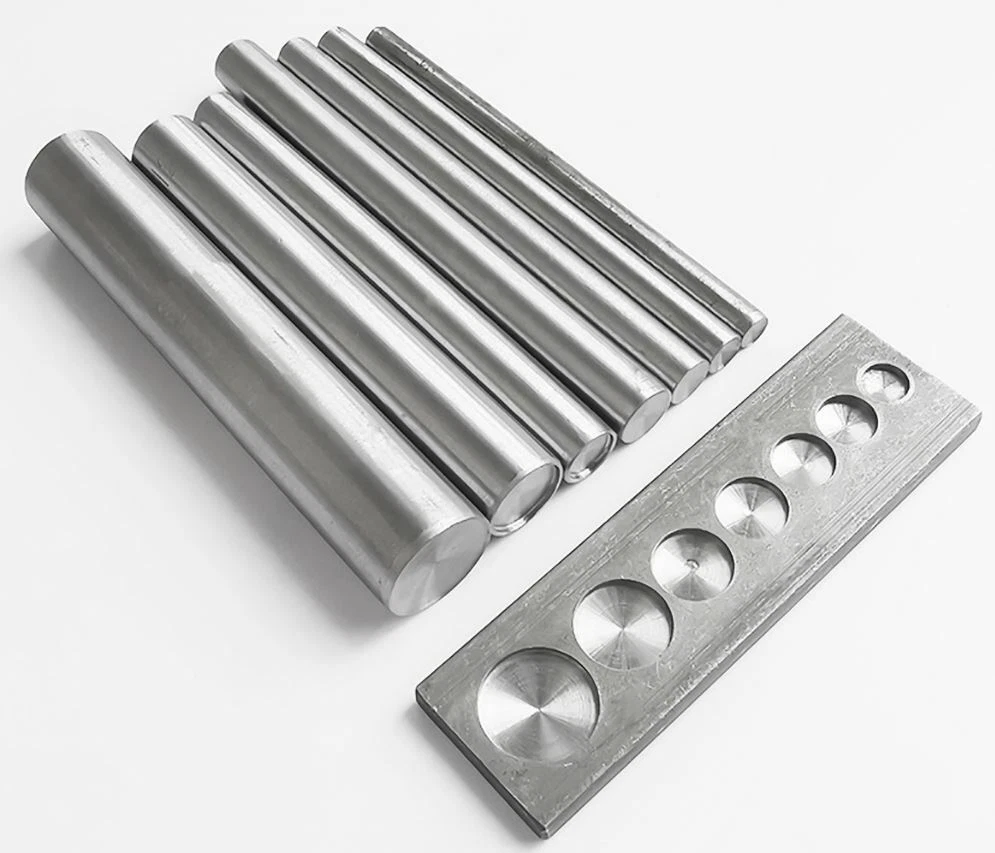 1 Set Rivet Tool Double Cap Rivets Setter Tool Anvil Die Set Punch Tool Leather