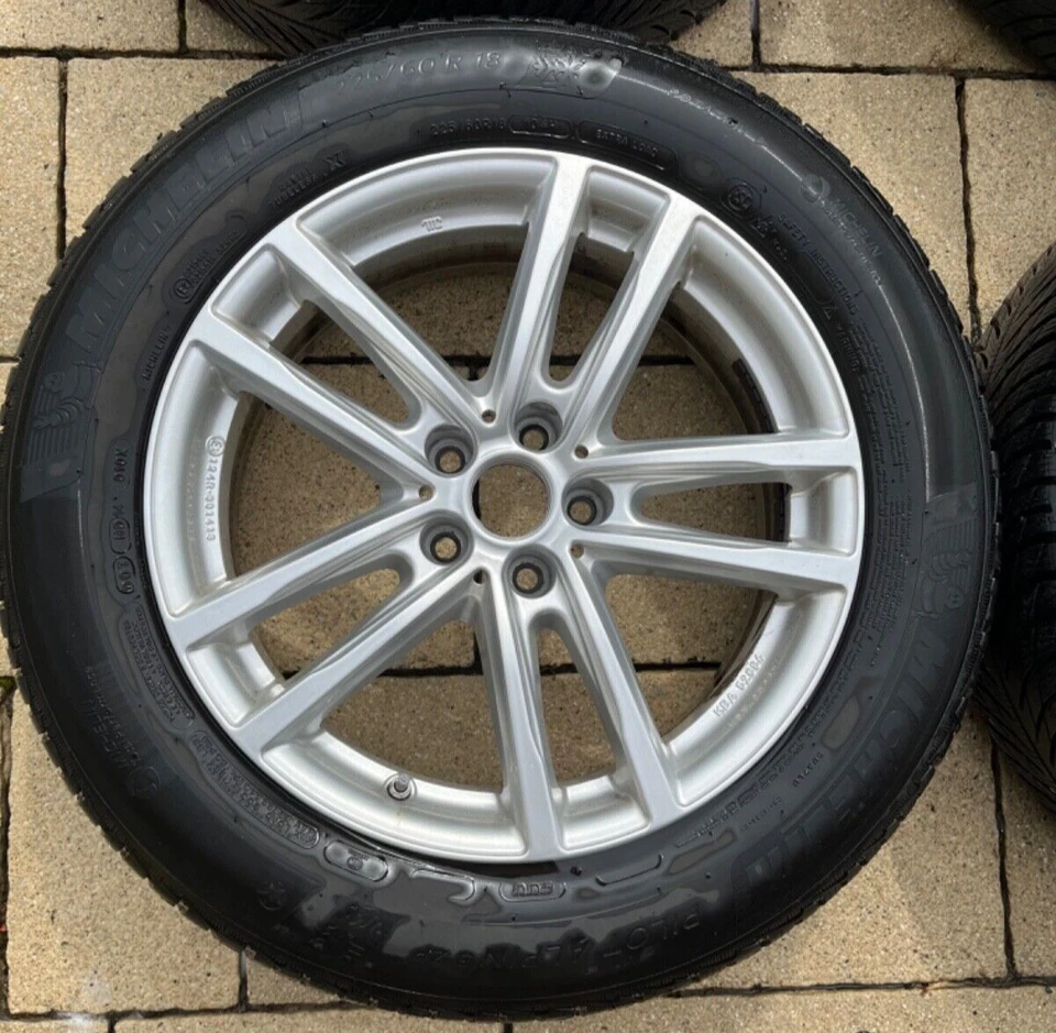 BMW X3 Winterkompletträder Rial X10 7,0x18 Michelin 225/60 R18Pilot Alpin 5 - Bild 4 von 4