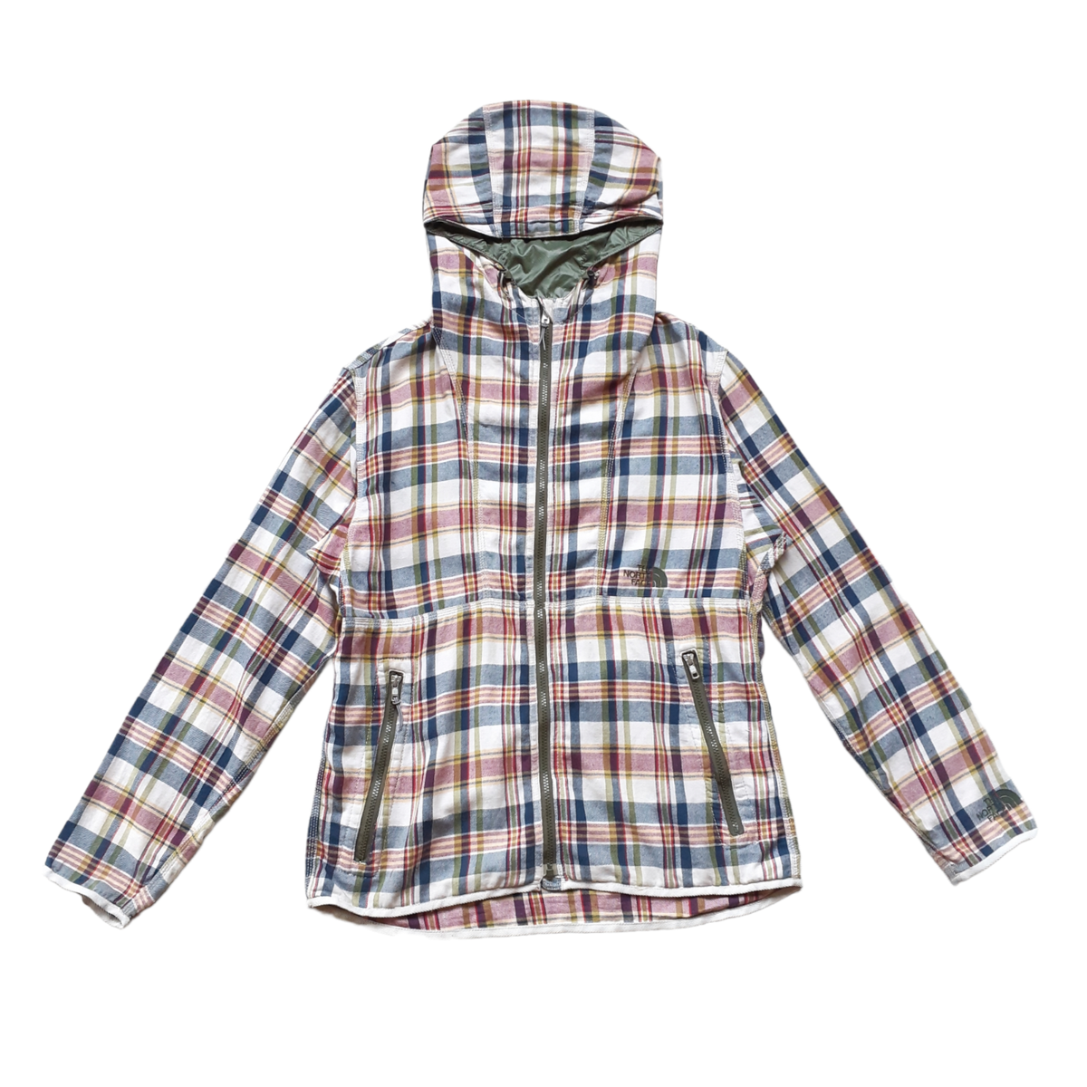 The North Face Purple Label Plaid Light Jacket Pertex Size The North Face Purple Label Plaid Light Jacket Pertex Size