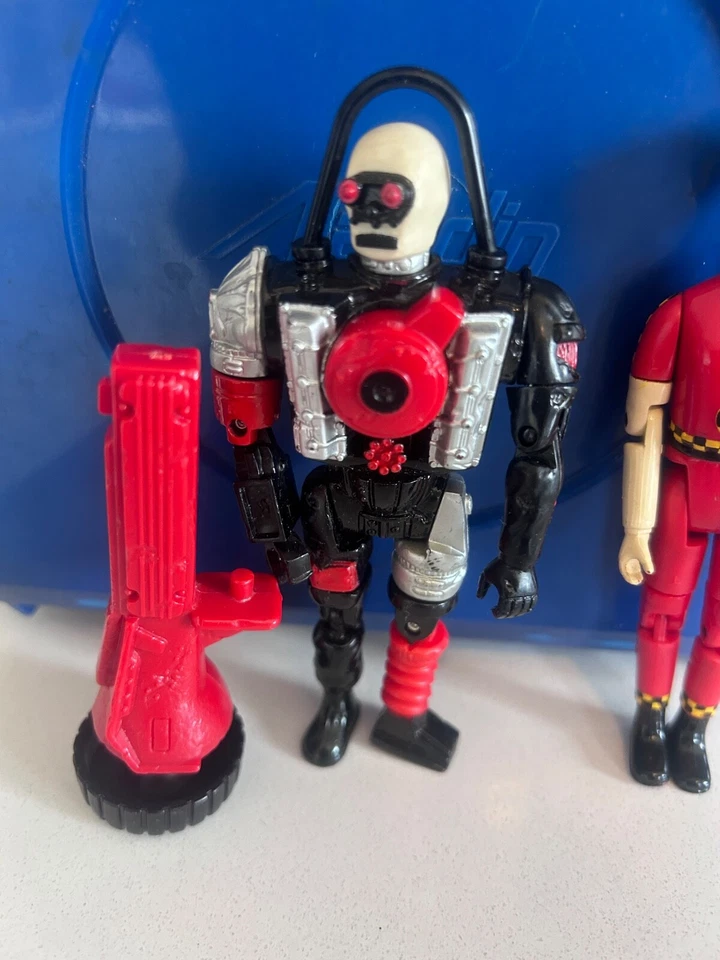 复古 Tyco The Incredible Crash Dummies Daryl & Jumpman 机器人人偶 — 第 3/4 张图片